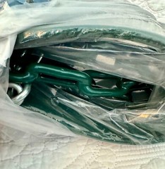 Nostify Outdoor Sensory Therapy Outdoor Swing (Green) NIB