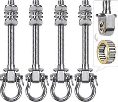 Heavy Duty Swing Hangers with Bearings – Set of 4 Stainless Steel 304 Hardwar…