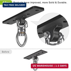 Dolibest Heavy Duty Swing Hanger, Swing Set Accessorie with Carabiner for Indoor