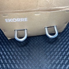 Ekorre Hanging Seat Suspension Hooks Set of 2 Silver 17225 Ikea