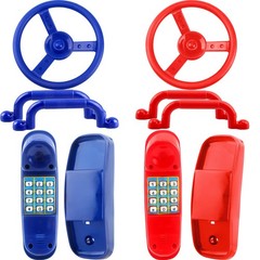 8 Pcs Playground Accessories Swingset Steering Wheel Safety Handles Plastic S…