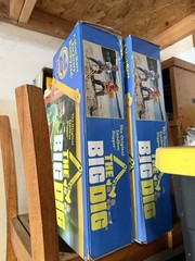 The Big Dig Original Sandbox Digger Kids Digging Tool for Ages 3-7