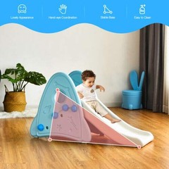 Kids Slide, Freestanding Baby Mini Play Climber Slide Set for Indoor Outdoors…