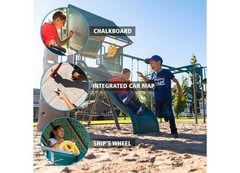 Lifetime 91080 Big Stuff Deluxe Swing Set (Earthtone)