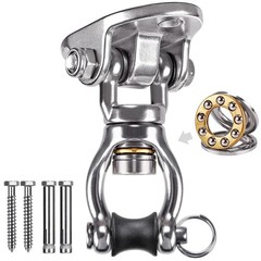 Heavy Duty Swing Hanger with Bearing Swivel 1200 LB Capacity Stainless Steel …