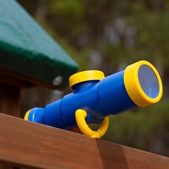 WS 4665 Non-Magnifying Telescope with Compass Swing Set Attachment, Blue and …