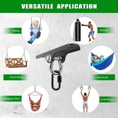 Swing Hanger Heavy Duty Ceiling Swing Mount 1000 LBS Capacity Heavy Bag Hange…