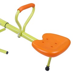 Kids Seesaw Playground Equipment Swivel Teeter Totter 360° Rotating with 4 Seats