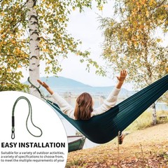 Heavy-Duty Tree Swing Ropes, 21” Hammock Strap Kit – 2 Pack