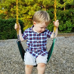 04-0039-G/Y Extreme-Duty Swing Belt with Coated Chain, Green with Yellow Chain