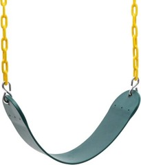 Sunnyglade 2PCS Swings Seats Heavy Duty with 66″ Chain, Playground Swing Set…