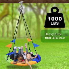 SELEWARE Heavy Duty 1000LB Capacity Stainless Steel Ceiling Swing Mount 360 S…
