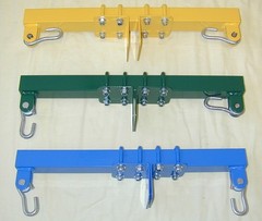 Swingset adjustable Glider brackets,play set brackets,swing set hangers,pair,GRN