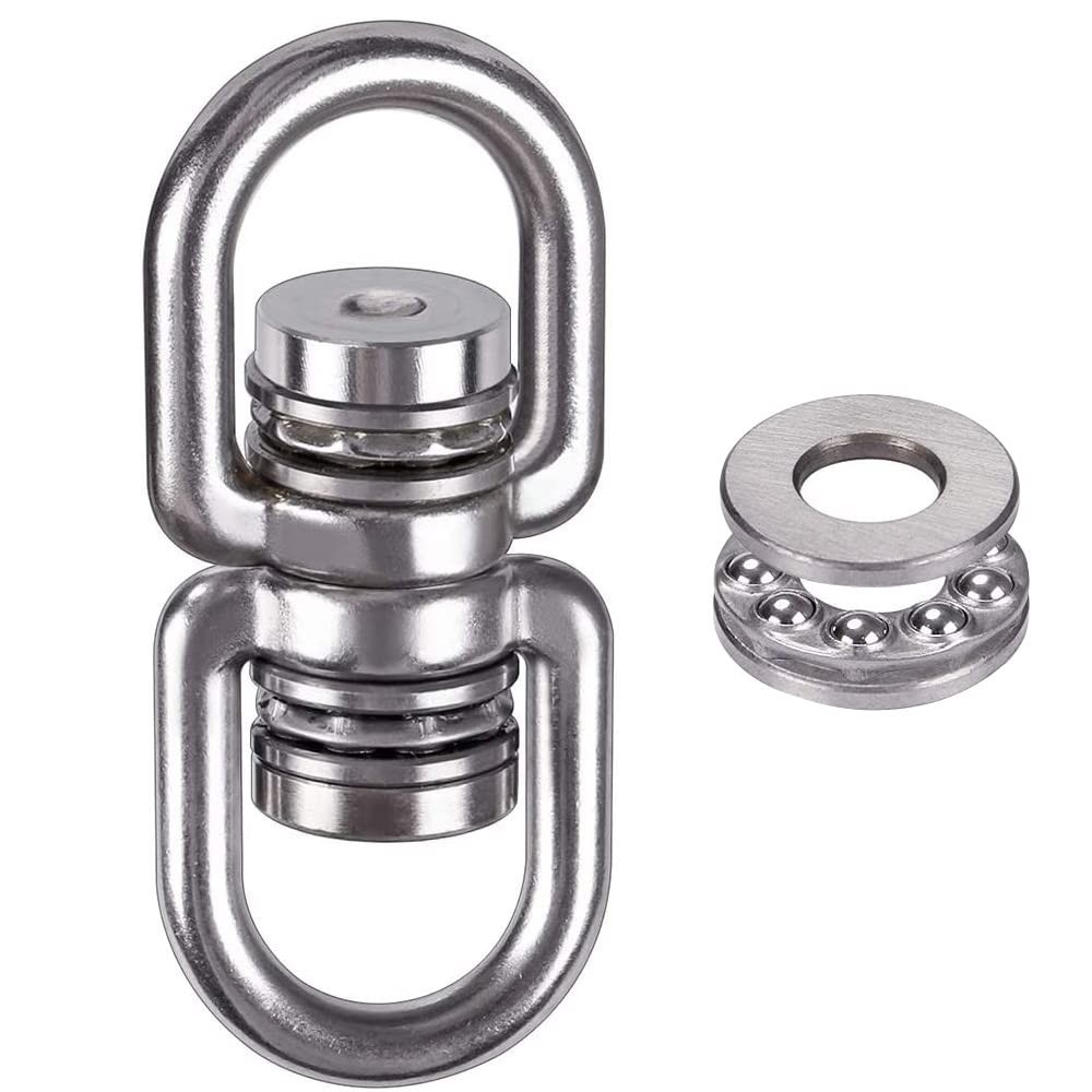 SELEWARE Bearing Swing Swivel, 360° 3.77 x 1.57 inches, Swivel Only