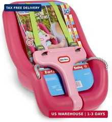 Little Tikes 2-in-1 Snug ‘n Secure Swing Magenta