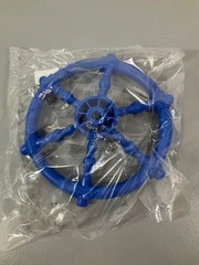Backyard Discovery Premium Steering Wheel – Blue and Lime – NO HARDWARE