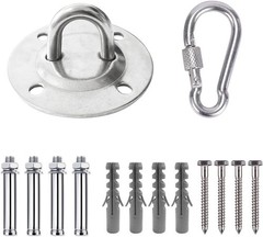 Swing Hanger Set Rotary Swing Fixed Plate Heavy Duty Ceiling Mount 2000lb wit…