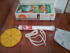 Spring Swings Bouncing Single Swing With Disc Seat Ages 3-8 Years NEW IN BOX