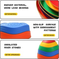 Stepping Stones para niños: fomenta el equilibrio y la coordinación NUEVO US