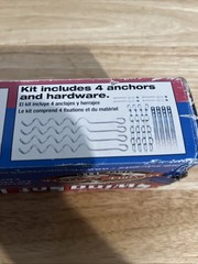 Flexible Flyer 30117 Ground Anchor Kit for Metal Frame Swing Set Opened Box