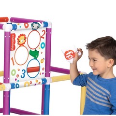 Fisher-Price Climbing Jungle Gym Play Set with Toss Game