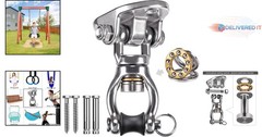 Heavy Duty Stainless Steel Swing Hanger 1200 LB Capacity Indoor Outdoor