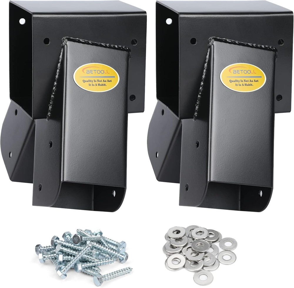 Complete Swing Set Bracket Kit – Heavy Duty 2pcs with All Accessories Included