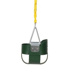 Eastern Jungle Gym Heavy-Duty High Back Full Bucket Toddler Swing Seat | Coat…