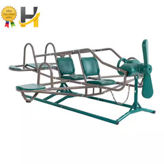 Playground Equipment Airplane Teeter Totter Outdoor Kids Backyard Play See Saw