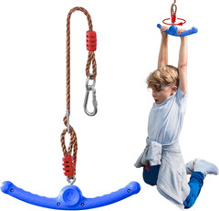Ninja Swing-Twister 360° Spin Handle: Kids Slackline Accessories & Swing Attachm