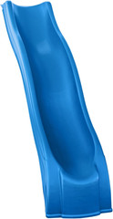 8′ Alpine Wave Slide Plastic Slide Attachment for 4 Foot Deck Heights- for Outdo