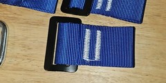 10 Pcs Ninja Warrior Obstacle Square Buckle And 8 Pcs Triangle Connectors New