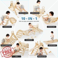 BlueWood 10-in-1 Natural Rustic