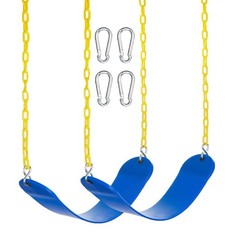 Heavy Duty Swing Seat for , Jungle Gym Swing Playground with Plastic Coated C…