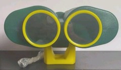 Jumbo 12″ Non-Magnifying Swing Set Binoculars, Green, yellow, Jungle Gym Playset