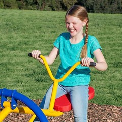 Teeter Totter Home Seesaw Playground Yard Toy Garden Patio Safe Play Sturdy Base