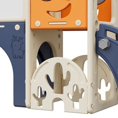 Safe Kids Play Slide with Anti-Slip Ladder for Toddlers Indoor & Backyard Fun