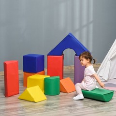Playful Foam Climbing Blocks 11Pc Kit for Children Ages 1-3 Years
