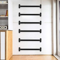 13” Black Playground Handles Safety Grab Bar Indoor & Outdoor 2pcs