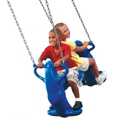Swing-N-Slide Mega Rider Glider Swing Blue Ne 4537