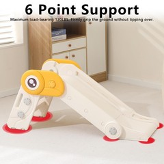Kids Folding Slide is Suitable for 1-3 Year Old Children in Indoor and Outdoo…