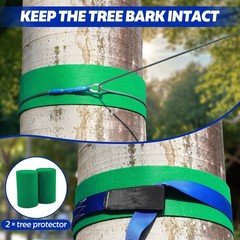120FT Zip Lines For Backyard Up To 400lbs Outdoor Adventure Kit For Kids