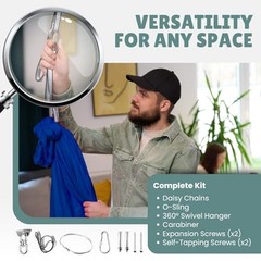 Sensory Swing for Kids and Adults. Indoor and Outdoor Therapy – Pink or Blue