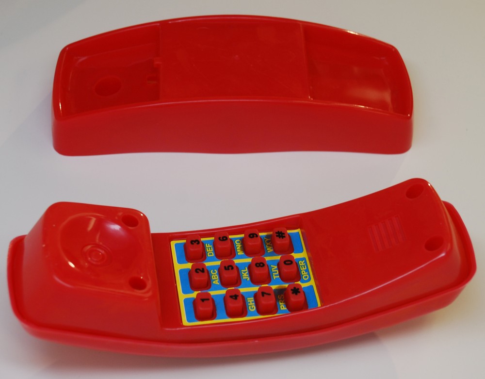 Swing Set Play Backyard Jungle Gym Playground Cordless Play Telephone Red