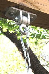 Jungle Gym Kingdom Heavy Duty Swing Hangers Playground Porch Yoga Seat Trapeze