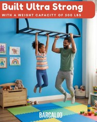 Kids Monkey Bars Indoor Playground Equipment, Jungle Gym for Climbing Indoors…