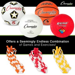 Champion Sports Physical Education Variety Playground Activity Set, Multi