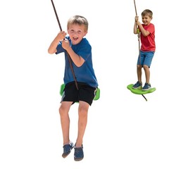 Swurfer Kids Outdoor Tree Swing: Durable, Easy Setup, Weatherproof, 150 lbs