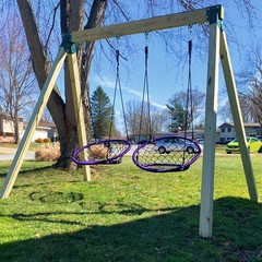 Heavy Duty Swing Hangers Set for Playground Porch Snap Hooks 2pcs
