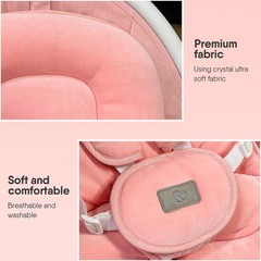 Baby Swings for Infants, Bluetooth Infant Swing with Music Speaker, 3 Seat Po…